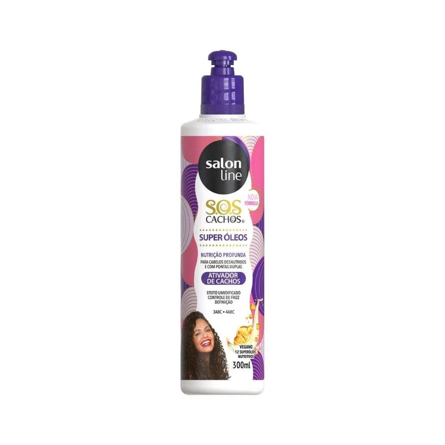 Salon Line Ativador de Cachos Sos Nutrição 300ml