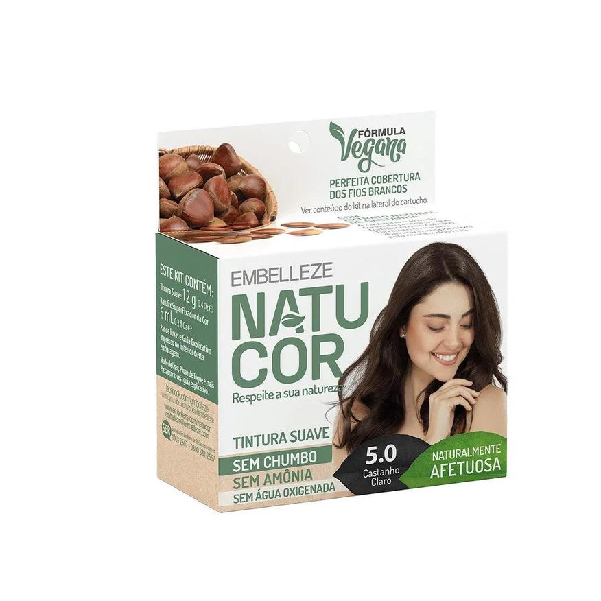 Natucor Tonalizante 5.0 Castanho Claro