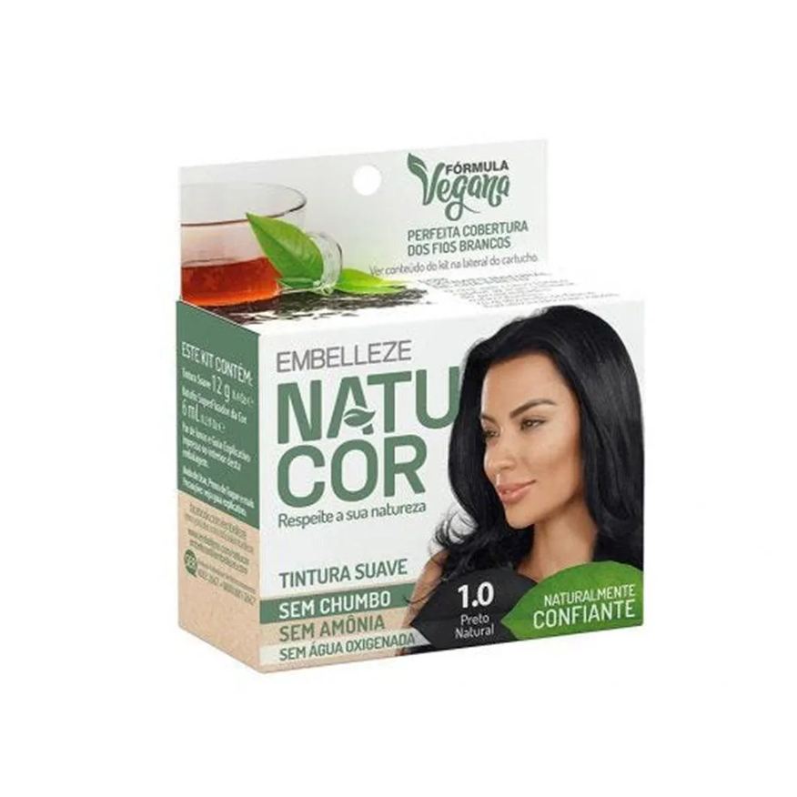Natucor Tonalizante 1.0 Cha Preto
