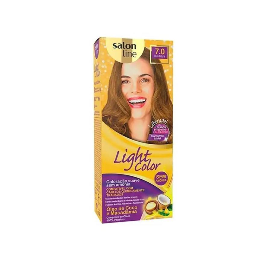 Light Color Tonalizante 7.0 Louro Natural