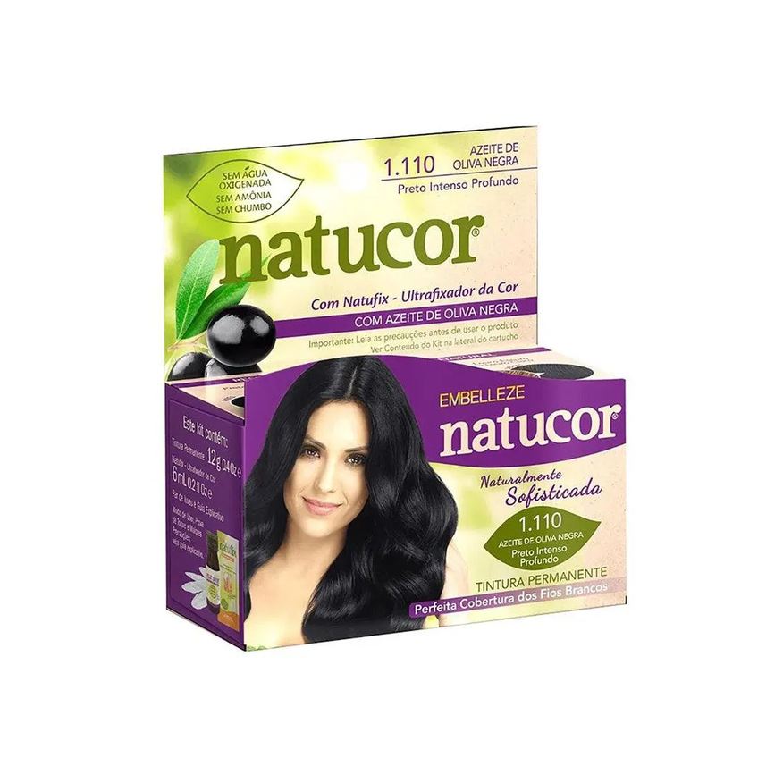 Natucor Tonalizante 1.110 Azeite de Oliva Negra