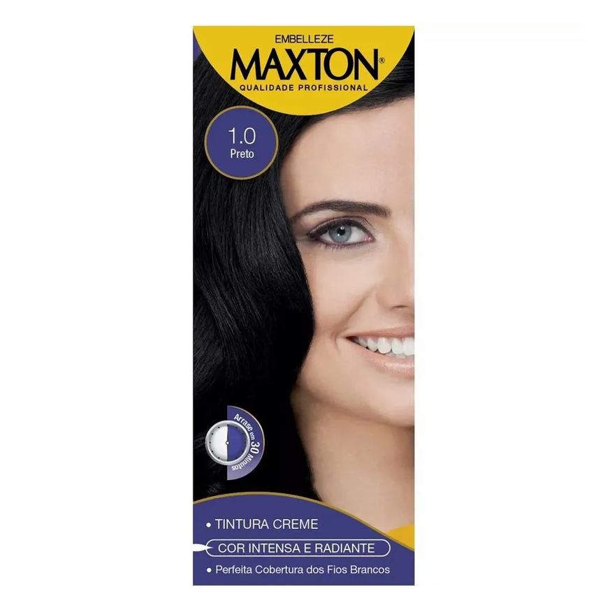 Embelleze Kit Coloração Maxton Preto 1.0 1 Unidade