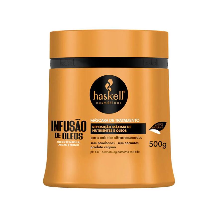 Haskell Máscara de Tratamento Infusão de Óleos 500g