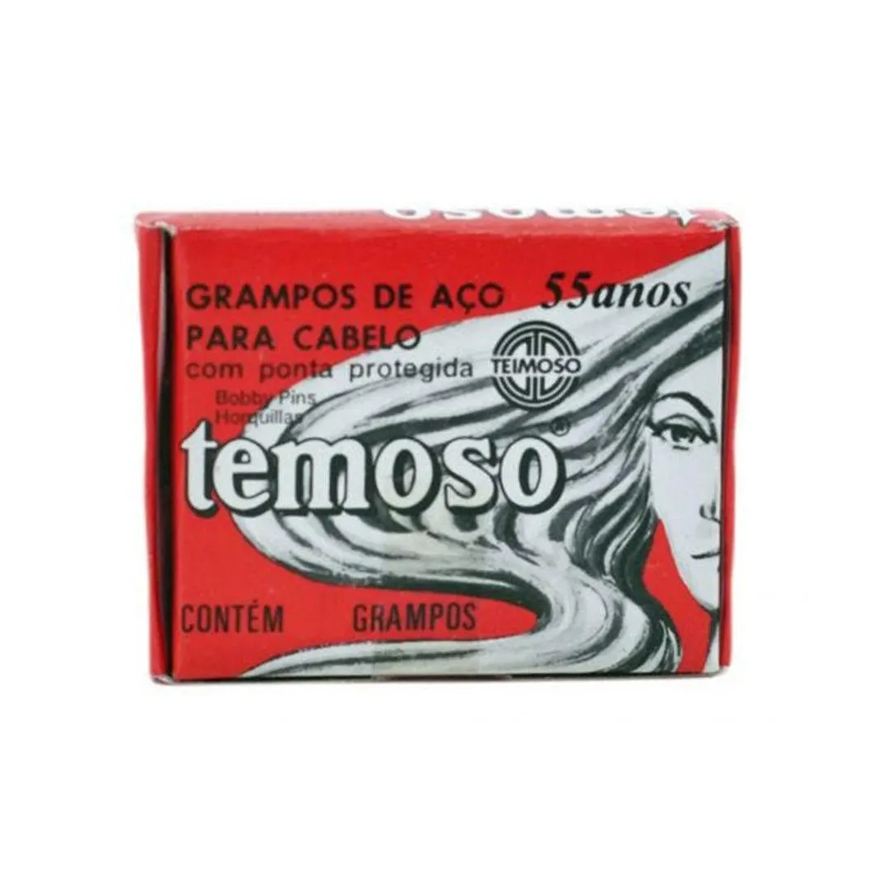 Teimoso Grampos de Cabelo Nº5 Preto C/100un