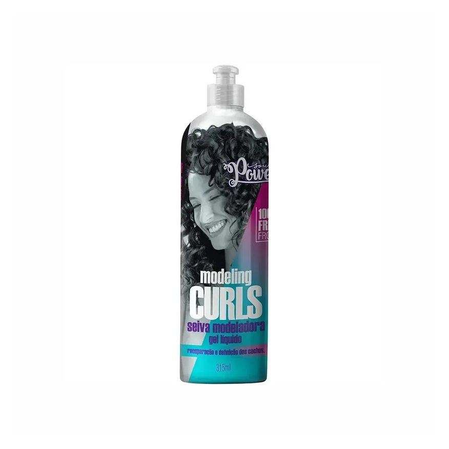 Soul Power Gel Líquido Modelador Modeling Curls 315ml