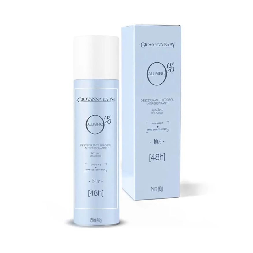 Giovanna Desodorante Baby 150ml Aerosol Sem Aluminio Blue