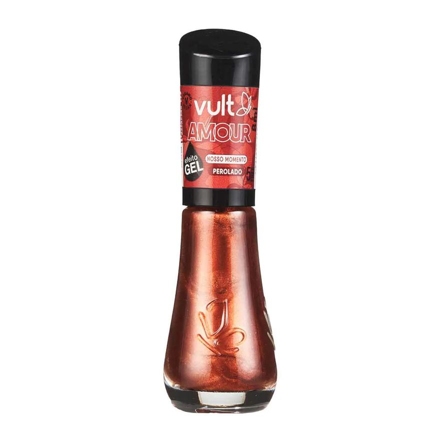 Vult Esmalte Perolado 5 Free Amour Efeito Gel 8ml - Nosso Momento