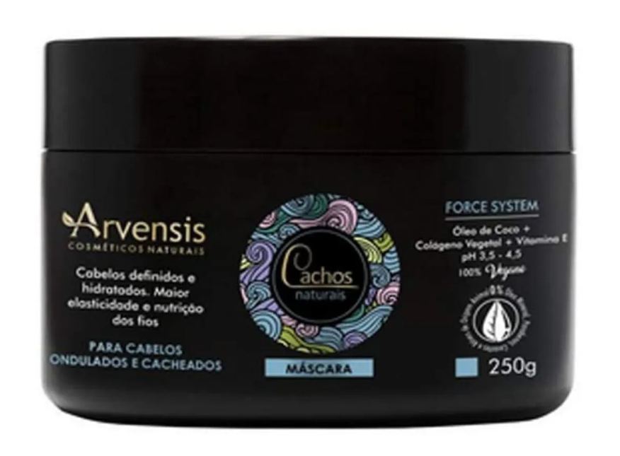 Arvensis Máscara Cachos Naturais Cacheados e Ondulados 250g