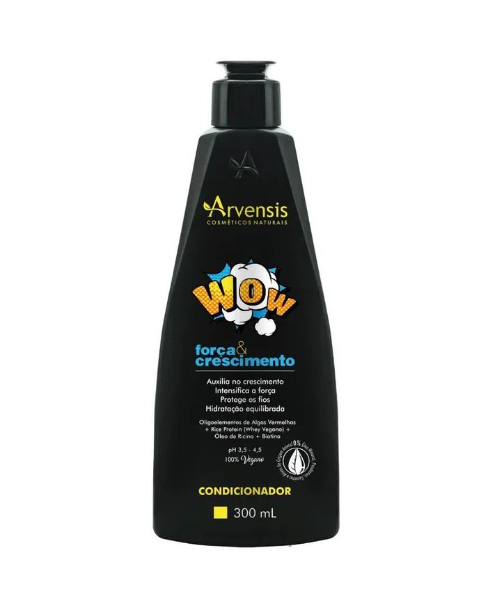 Arvensis Condicionador Wow Força e Crescimento 300ml