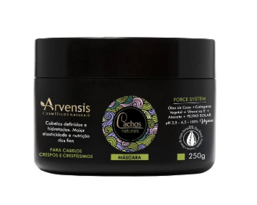 Arvensis Máscara Cachos Naturais Crespos e Crespíssimos 250g