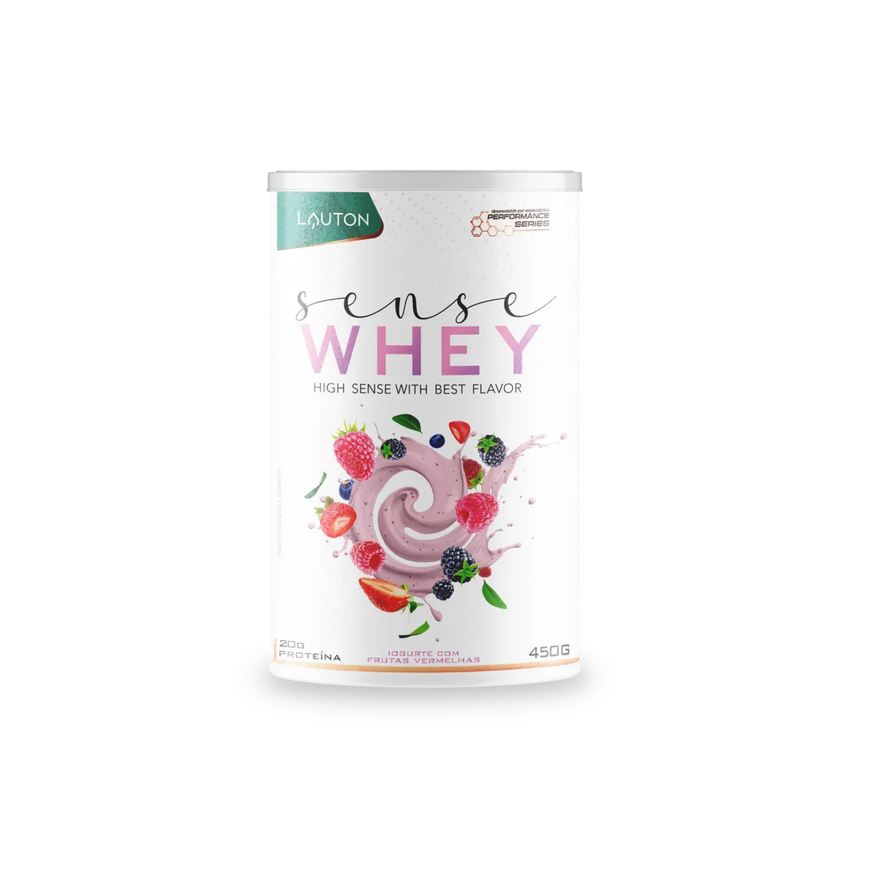Lauton Sense Whey Performance Séries Iogurte com Frutas Vermelhas 450g