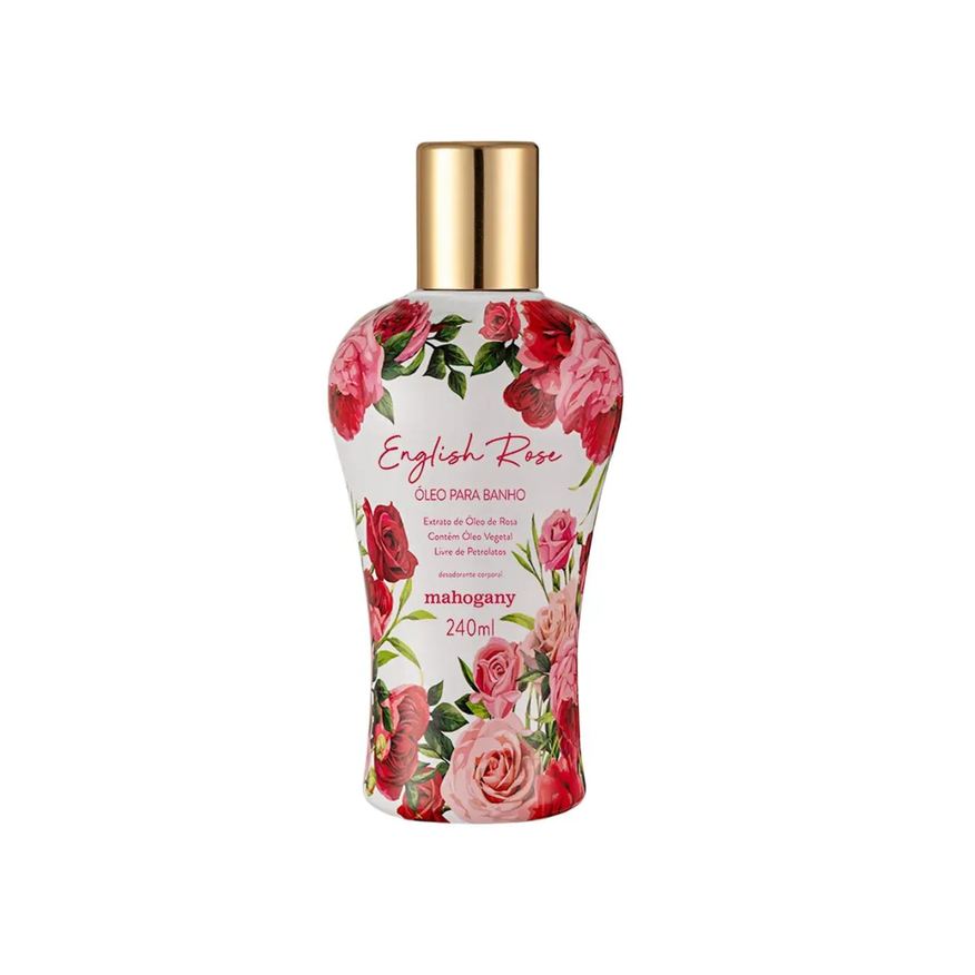Mahogany English Rose - Óleo para Banho 240ml