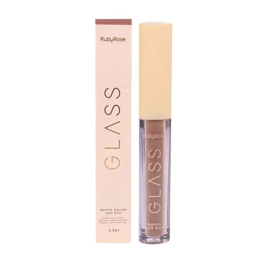 Ruby Rose Batom Líquido Soft Blur Glass Bg01 3,3ml