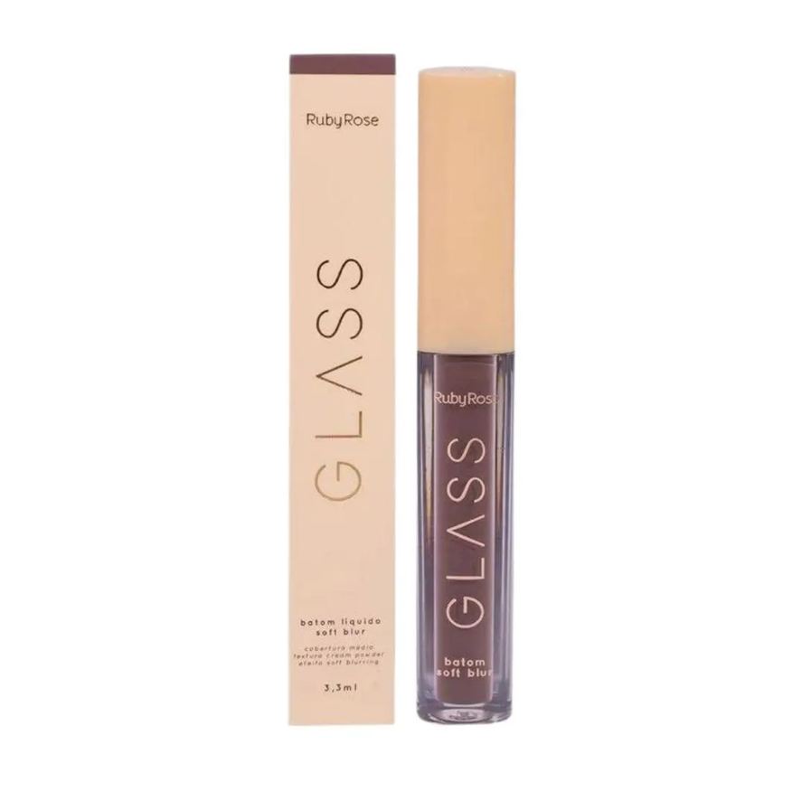 Ruby Rose Batom Líquido Soft Blur Glass Bg02 3,3ml