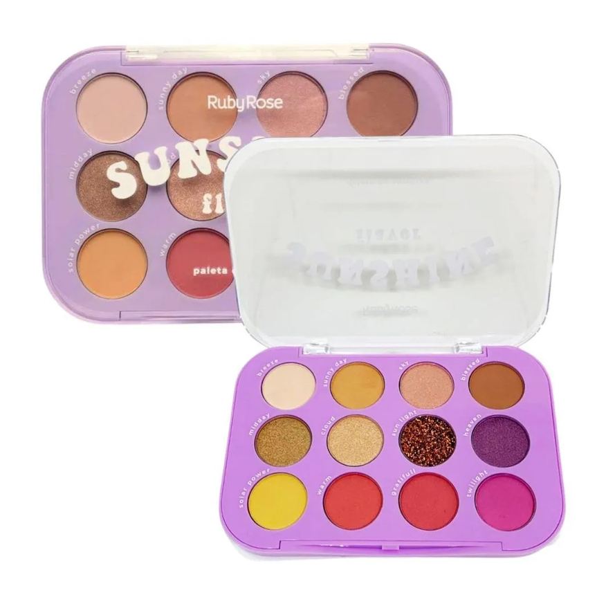 Ruby Rose Paleta de Sombras Sunshine Flavor 9,88g
