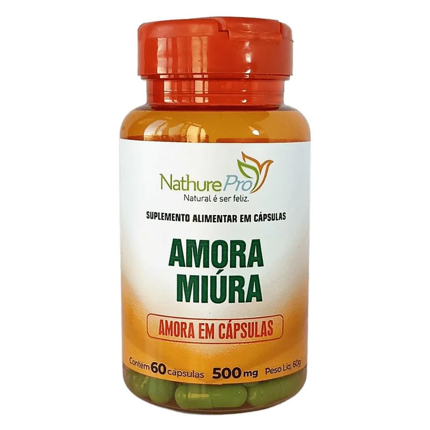 Nathurepro AMORA MIURA + VITAMINA A + VITAMINA E 500mg 60 CáPSULAS
