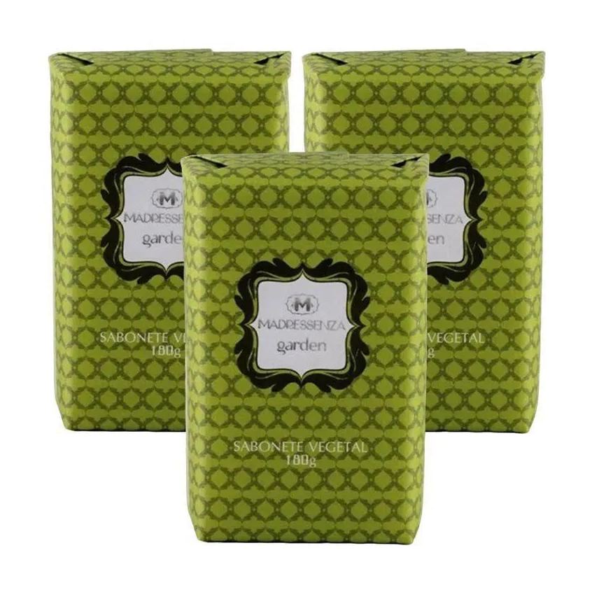 Madressenza Kit 3 Sabonetes em Barra Garden 180g