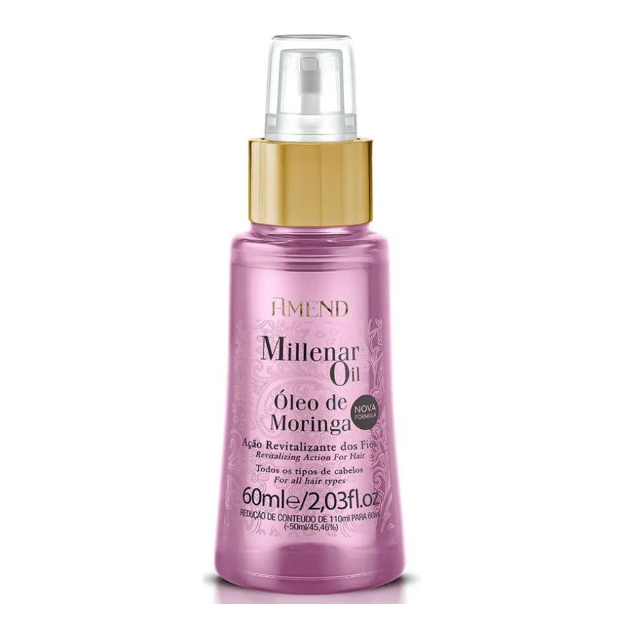 Amend Óleo de Moringa Propriedades Revitalizantes Millenar Oil 60ml