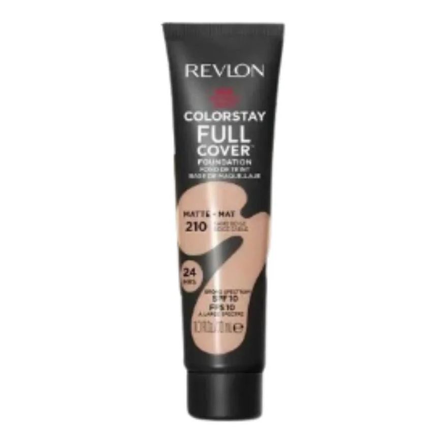 REVLON BASE LíQUIDA COLORSTAY FULL COVER MATTE SAND BEIGE 210 30ml