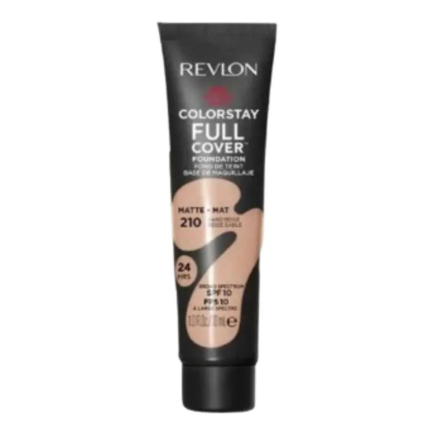 REVLON BASE LíQUIDA COLORSTAY FULL COVER MATTE NATURAL OCHRE 175 30ml