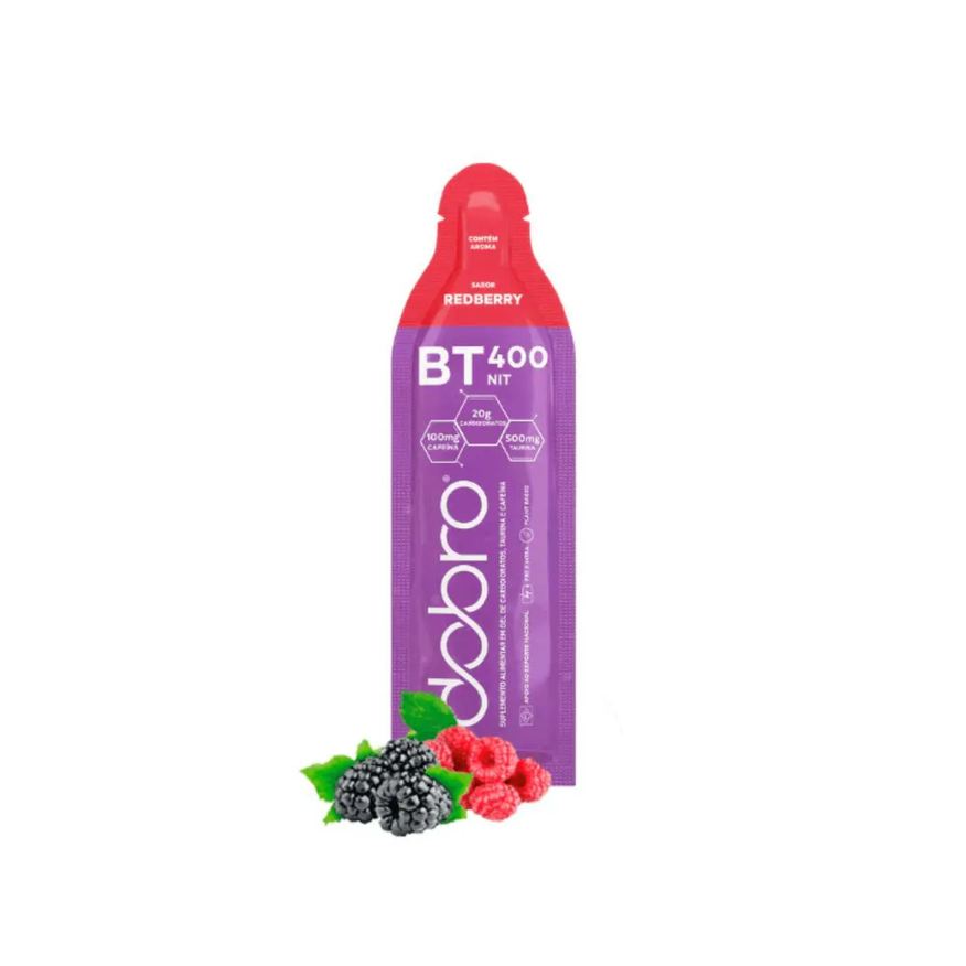 Dobro Bt Nitrato 400 Gel 1 Sachê 30g Carboidrato Redberry