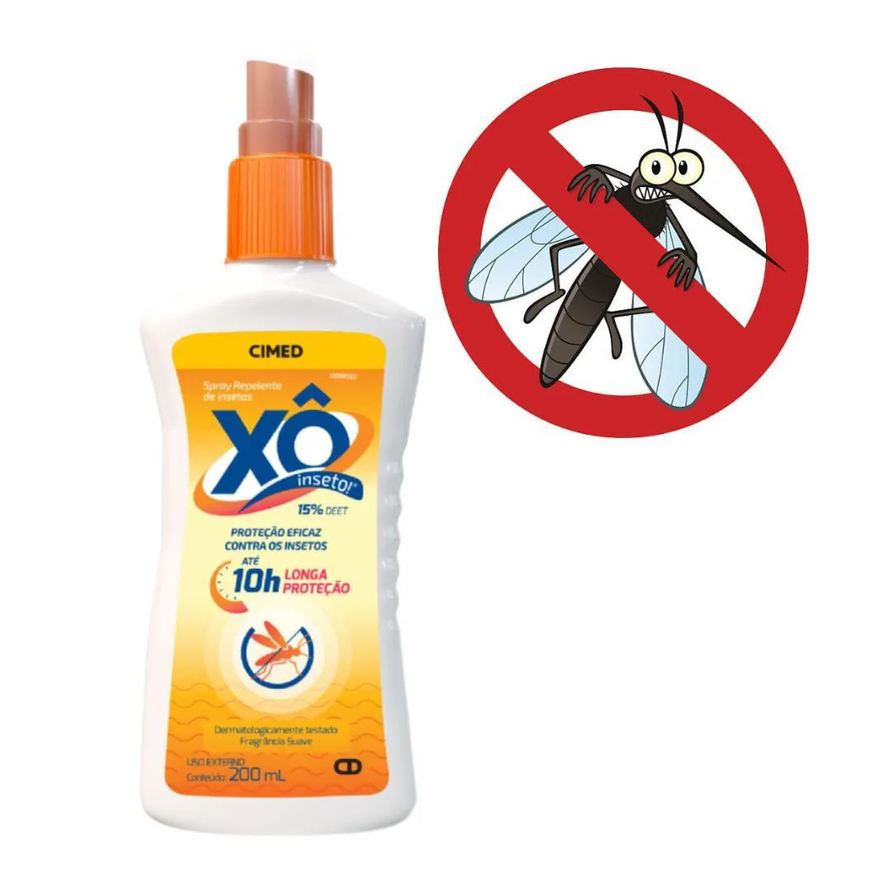 Cimed Spray Repelente de Insetos Xô Inseto 200ml