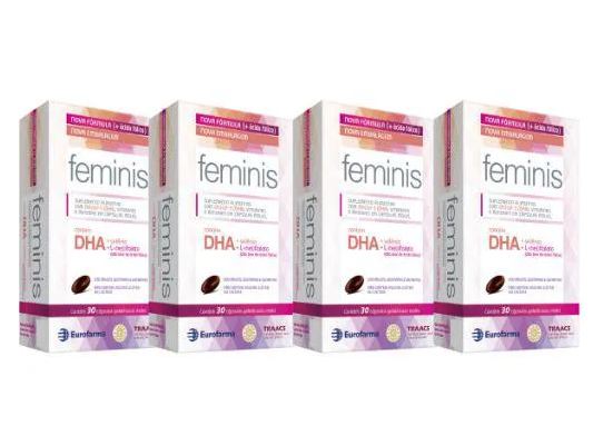 Eurofarma Kit C4 Suplemento Feminis Ômega 3 Dha