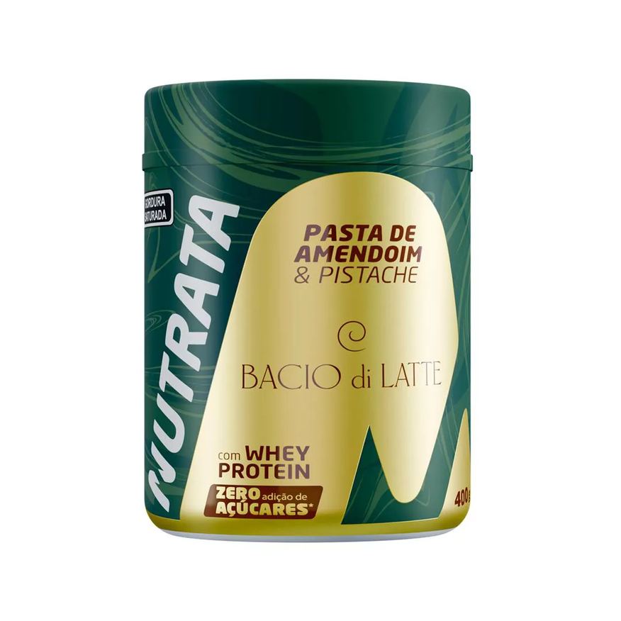 Amend Pasta de Amendoim com Whey 400g – Pistache Baccio Di Latte – Nutrata