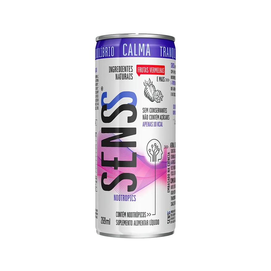 Senss Suplemento Alimentar Líquido Calma Frutas Vermelhas 269ml