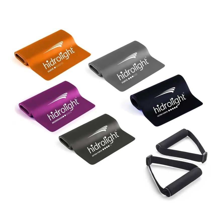 Hidrolight Kit Faixa Elástica Tpe 5 Peças