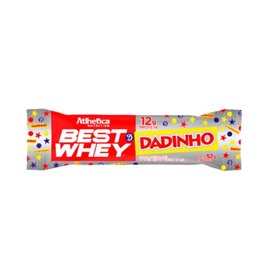 Best Whey Barra de Proteína Bar Protein Atlhetica Nutrition Dadinho 52g