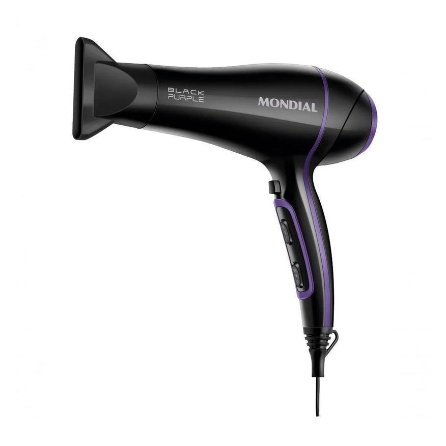 Mondial Secador de Cabelos Black Purple Scn-01 220v/60hz.