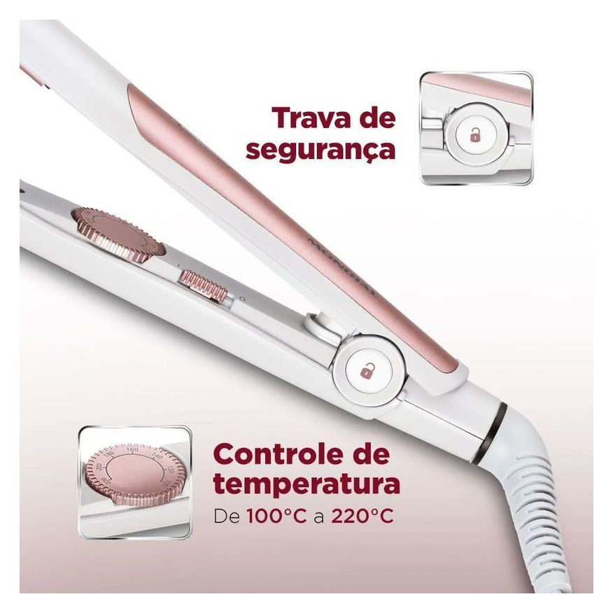 Alisadora Prancha White Rose Line P-50 P-50 Bivolt.