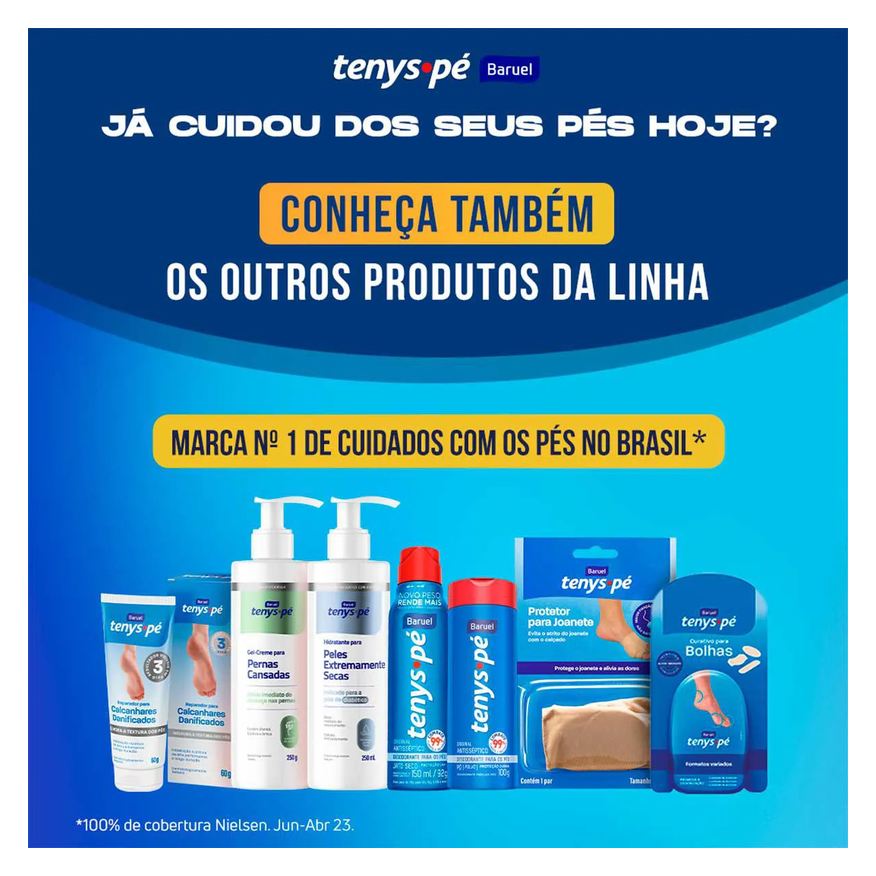 Plantar Almofada Tenys Pé Tamanho 39 - 43 com 1 Par
