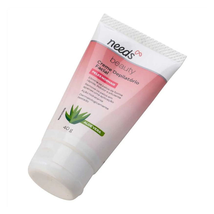 Needs Creme Depilatório Facial Beauty Pele Normal 40g