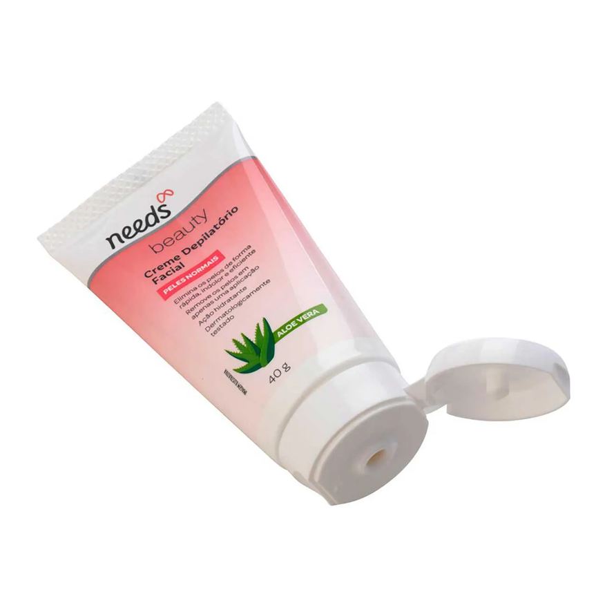Needs Creme Depilatório Facial Beauty Pele Normal 40g