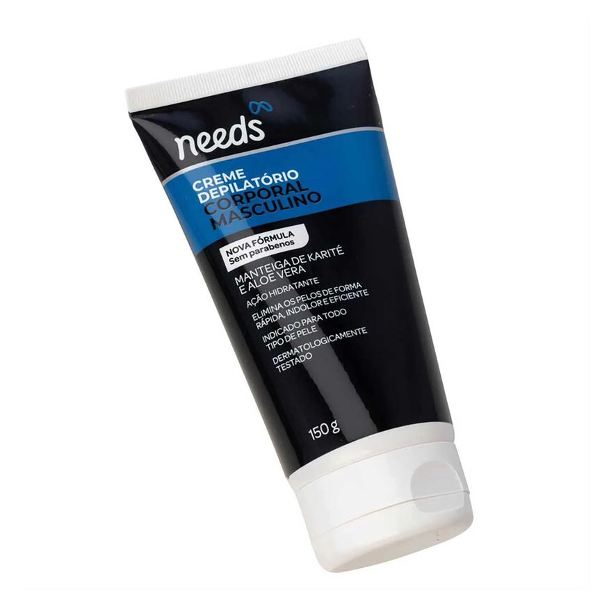 Needs Creme Depilatório Corporal Masculino 150g