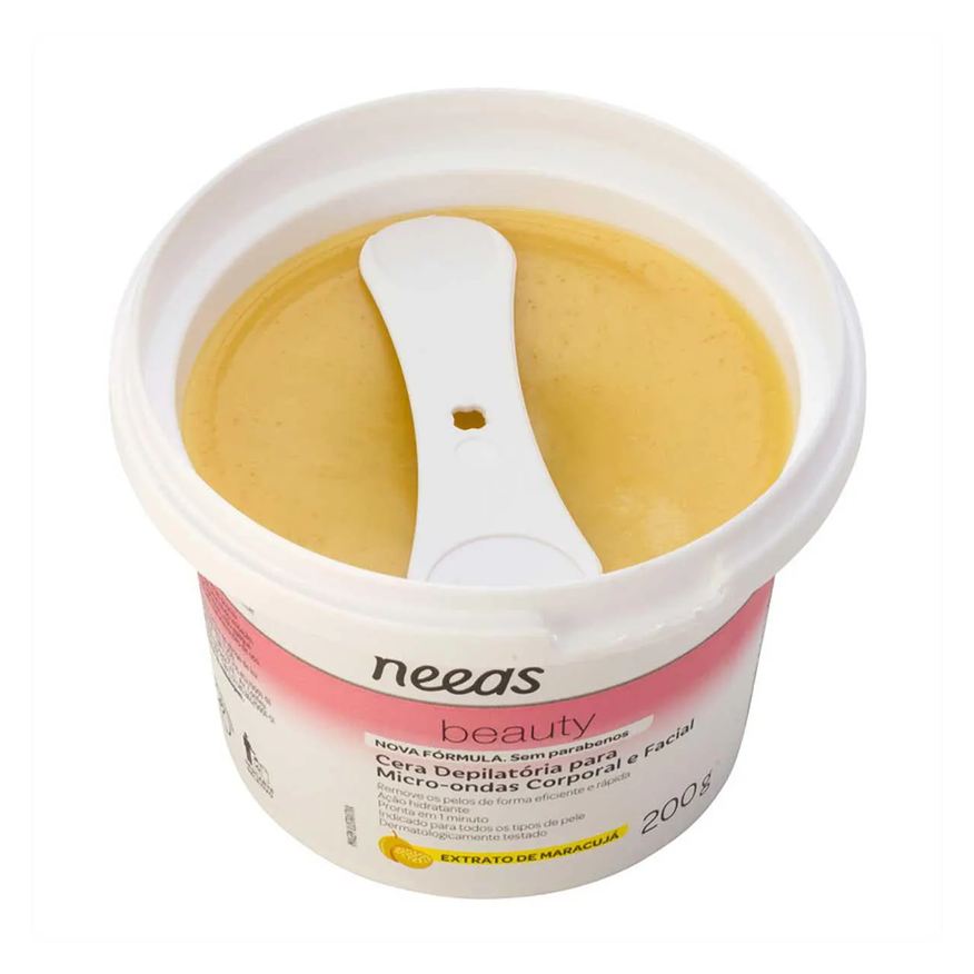 Needs Cera Depilatória de Microondas Beauty Maracujá 200g