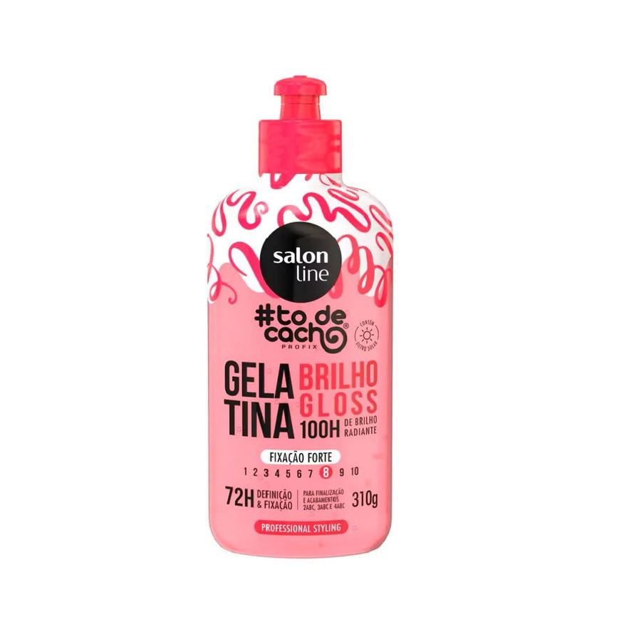 Salon Line Gelatina #todecacho Brilho Gloss 310g