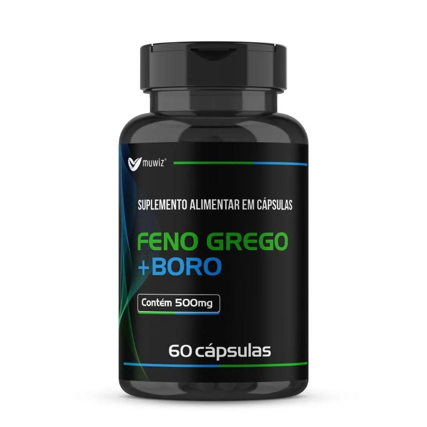 Muwiz Feno Grego + Boro 60 cápsulas 500mg