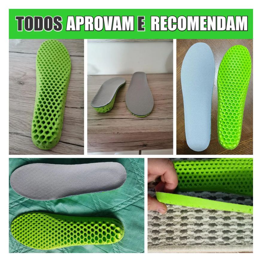 Anti Palmilha Impacto Tratamento para Fascite Plantar e Esporão Original 1par 35a40