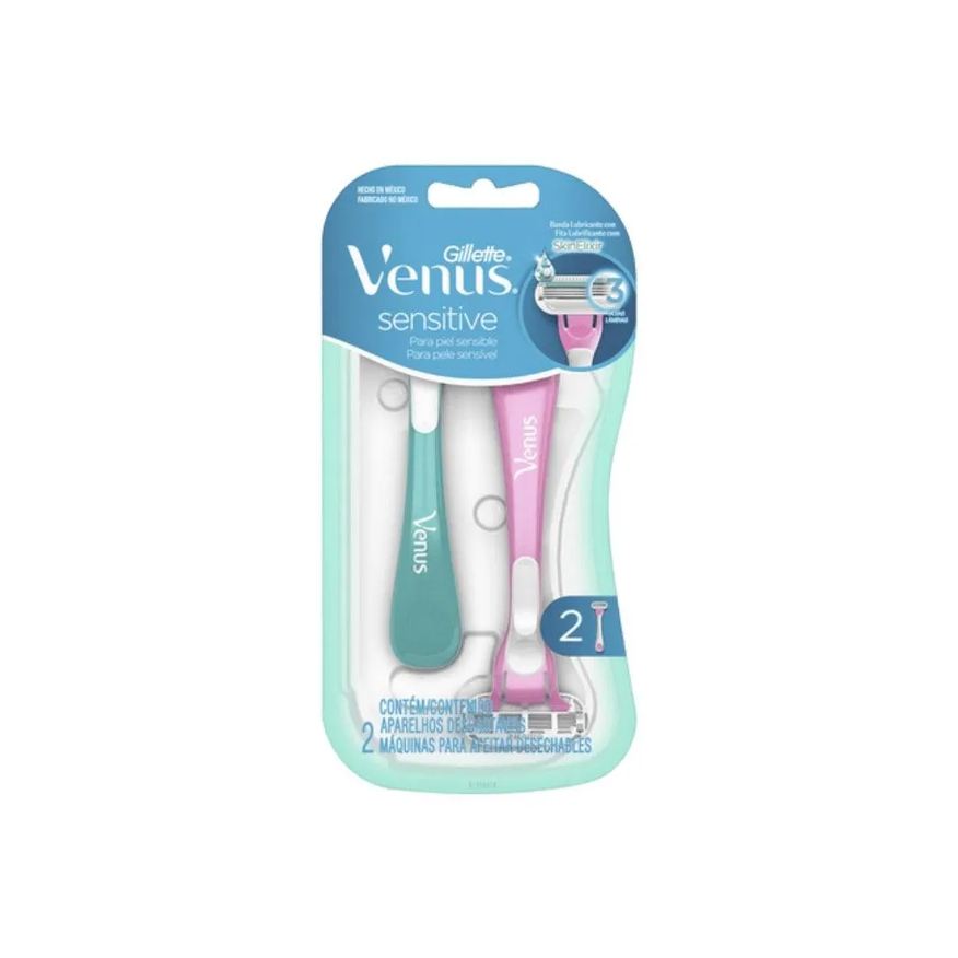 Gillette Aparelho Depilatório Venus Sensitive C/ 2un