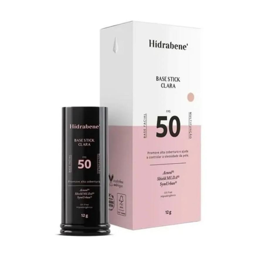 Hidrabene Base Stick Clara Fps 50 12g