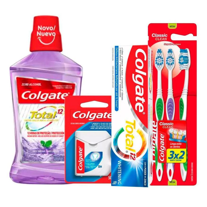 Colgate Kit Total 12 Anti Tartaro