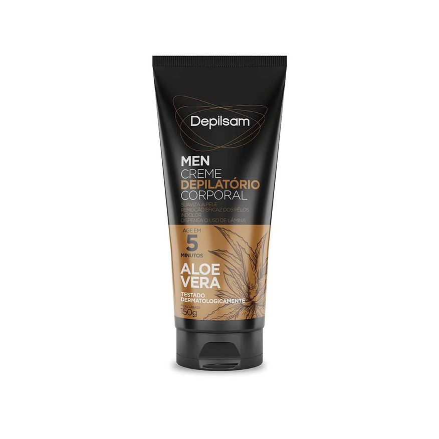 Depilatório Creme Corporal Depilsam Men Sport 150g