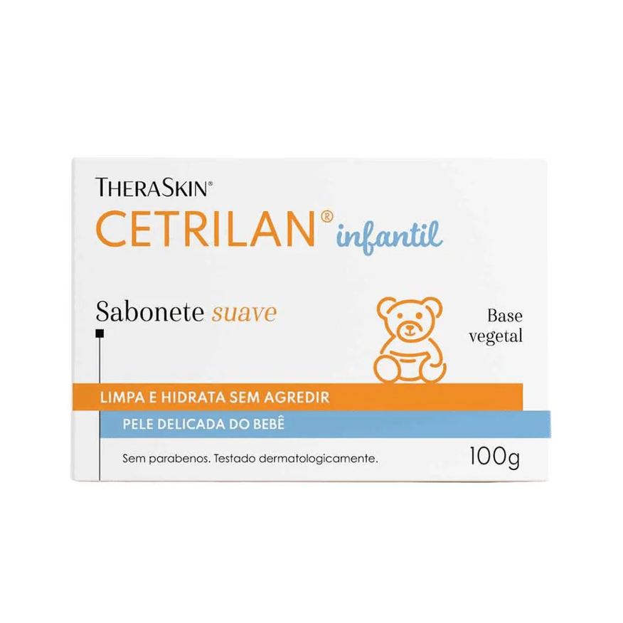 Theraskin Cetrilan Sabonete Barra 100g