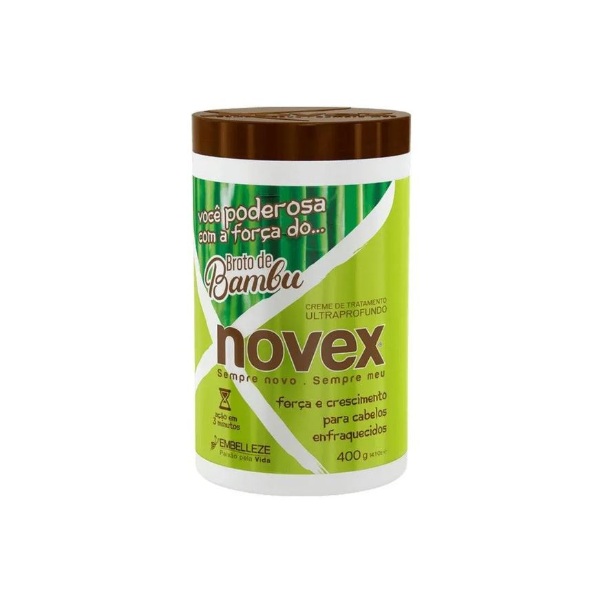 Novex Máscara de Tratamento Broto de Bambu 400g