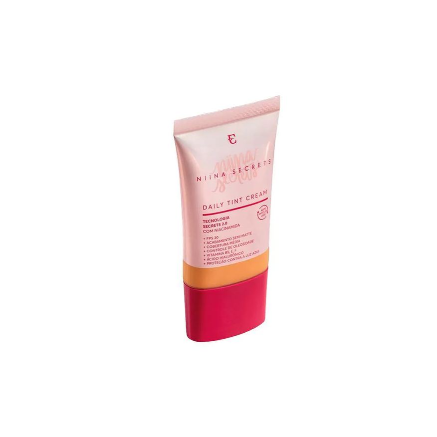 Eudora Eud Niina Secrets Daily Tint Cream Base Líquida Matte Cor 35 25ml
