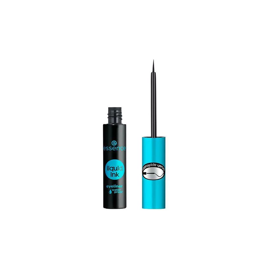 Essence Liquid Ink Preto Delineador Líquido Matte À Prova D'água 3ml