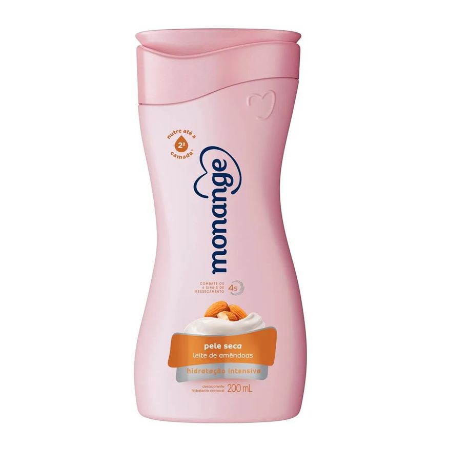 MONANGE HIDRATANTE CORPORAL LEITE DE AMêNDOAS 200ml
